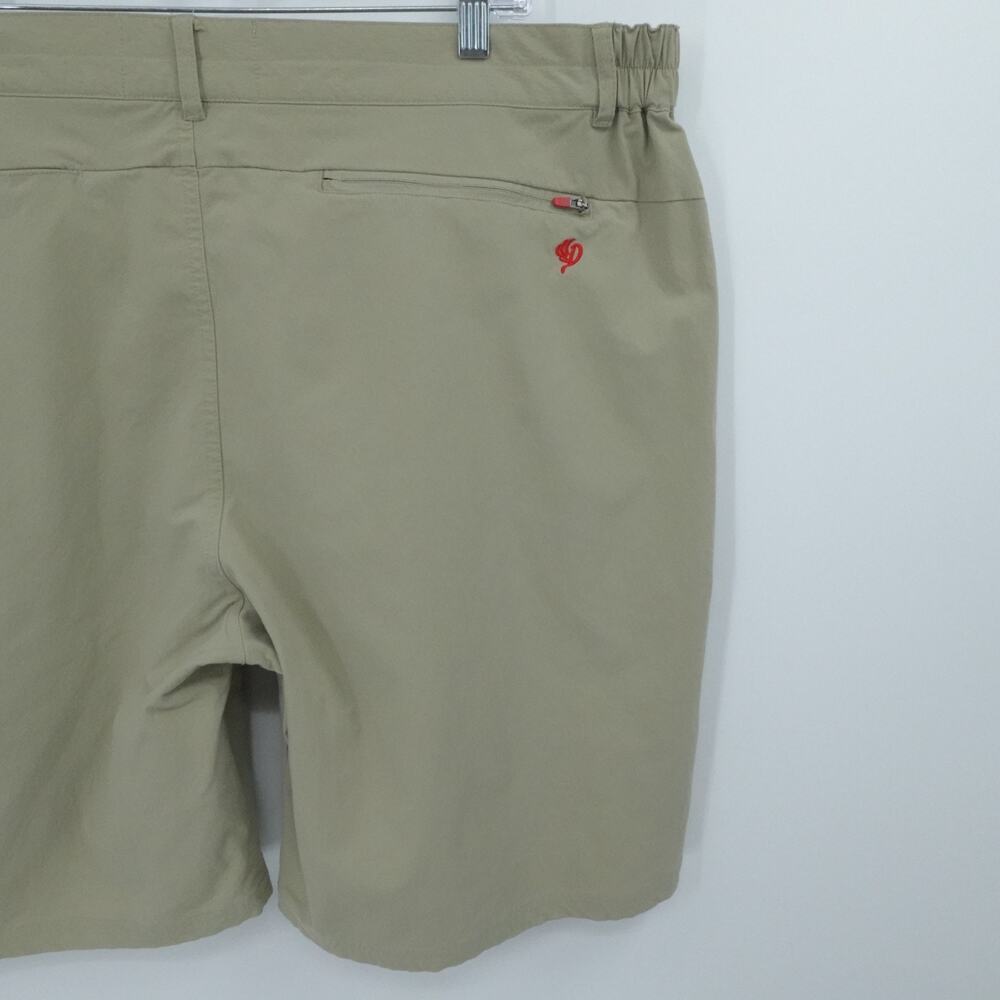 Duck Camp Shorts Mens‎ XXL Khaki Drifter Stretch Performance Fishing Outdoor - Picture 10 of 13
